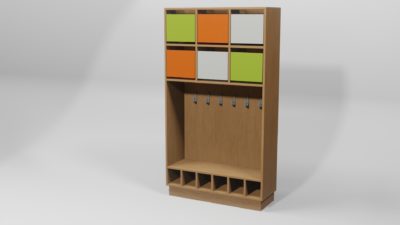 MEUBLE VESTIAIRE ENFANT – Image 3