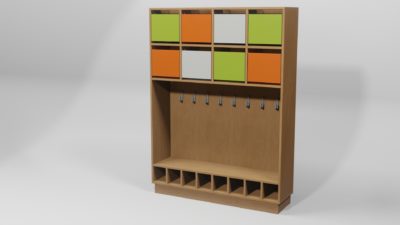 MEUBLE VESTIAIRE ENFANT – Image 4