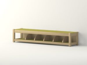BANC CASIER A CHAUSSURES