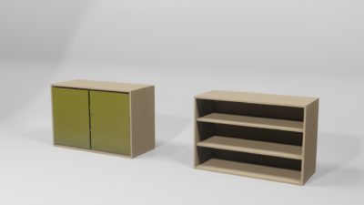 MEUBLE DE RANGEMENT (LARGEUR 108 CM)