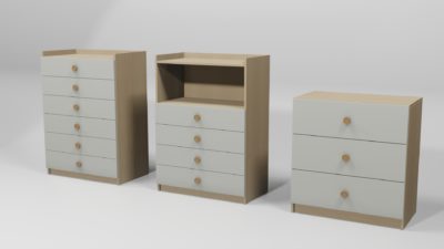 COMMODE 3 TIROIRS – Image 2